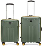 Aristocrat Falcon Pro 2 (Small 55Cm Medium 65Cm) Suitcase Cabin & Check-In Set 8 Wheels – 26 Inch