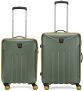 Aristocrat Falcon Pro 2 (Small 55Cm Medium 65Cm) Suitcase Cabin & Check-In Set 8 Wheels – 26 Inch
