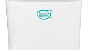 Buddsbuddy 3 In 1 Baby Bottle Electric Steam Sterilizer – 10 Slots(White)