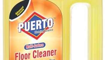 Puerto Disinfectant Surface & Floor Cleaner, (Citrus) – 2 Ltr (Pack Of 1) | Cleans 99.9% Germs | Suitable For Bathroom & Floor Surfaces Like Ceramic, Marble, Granite, Mosaic Etc.
