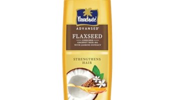 Parachute Advansed Flaxseed Enriched Coconut Hair Oil For Stronger, Smoother Hair | Up To 10X Less Breakage| 2X Softer Hair | Deep Nourishment With Jasmine Extract, 300Ml