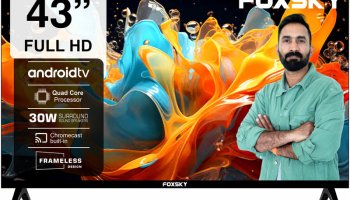 Foxsky 109 Cm (43 Inch) Full Hd Led Smart Android Tv(43Fs-Vs//43Fsfhs)