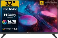 Realme Techlife 80 Cm (32 Inch) Qled Hd Ready Smart Google Tv 2025 Edition(32Hdgqrddaq)
