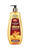 Dabur Almond Hair Oil – 650 Ml | Provides Damage Protection | Non Sticky Formula | For Hair Fall Control & Shiny Hair | Light Hair Oil With Almonds, Keratin Protein, Soya Protein & 10X Vitamin E (Pack Of 1)