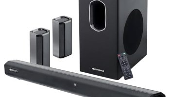 Zebronics Juke Bar 7600 Soundbar, 300 Watts, 5.1 Surround, Dual Rear Satellites, Triple Driver Soundbar, 6.5″” Subwoofer, Bluetooth 5.0 | Hdmi (Arc) | Optical | Usb | Aux