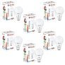 Bajaj Ivora Hb Led Lamp 9W | Cool Day Light-6500K B22 | Ir Free | Uv Free | Environment Friendly‎ | Energy Efficient | 3.5 Kv Surge Protection | Open Circuit Protection (Pack Of 6) | 1 Yr Warranty |