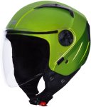 Studds Open Face Helmet Vogue Motorbike Helmet(Parrot Green)