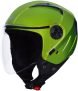 Studds Open Face Helmet Vogue Motorbike Helmet(Parrot Green)