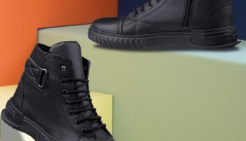 Wixom Men Black Casual Boots Boots For Men(Black , 8)