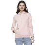 Campus Sutra Women’S Cotton Sweatshirt (Az20_H_W_Pln_Pnk_Az_Pink_Medium)
