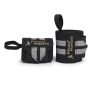 Fitness Mantra® Wrist Support – Gym Accessory | Wrist Wrap | Hand Grip Band | Weight Lifting Band | Size: 18 X 3 Inches | Color: Grey