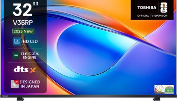 Toshiba 32V35Rp 80 Cm (32 Inch) Hd Ready Led Smart Vidaa Tv 2025 Edition With Quantum Dot Color| Dolby Vision Atmos| 4K Ai Upscalar(32V35Rp)