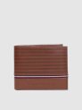 Tommy Hilfiger Men Brown Genuine Leather Wallet(4 Card Slots)