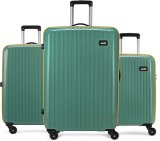 Alfa Excel Set Of 3 (Small 55Cm Medium 65Cm Large 75Cm) Suitcase Cabin & Check-In Set 8 Wheels – 30 Inch