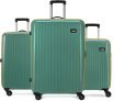 Alfa Excel Set Of 3 (Small 55Cm Medium 65Cm Large 75Cm) Suitcase Cabin & Check-In Set 8 Wheels – 30 Inch