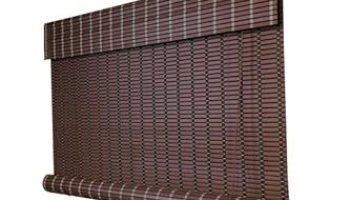 Mr.Chickwala Light Filtering & Cooling Pvc Exterior & Interior Window Blind For Balcony And Outdoor Area – Sun Shade, Heat Reducing, Rain Resistant Choclate Brown 6 (3Feet X 7Feet)