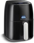 Kent Digi Plus Air Fryer 4L & 1300W | Fry, Grill, Roast & Bake | Digital Display & Touch Control Panel | Rapid Heating | 80% Less Oil Usage | High Temperature & Uniform Heating | Black Air Fryer(4 L)