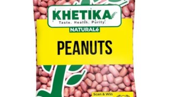 Khetika Peanuts 1Kg | Ground Nut Raw, Groundnut, Raw Peanuts, Moongfali, Unpolished, Rich In Protien & Fiber, Naturale (Pallilu)