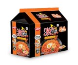 Nissin Geki Korean Ramen Spicy Chicken Instant Noodles-5 In1,400Gm