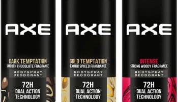 Axe Gold Temptation, Dark Temptation And Intense Deodorant Spray  –  For Men(645 Ml, Pack Of 3)