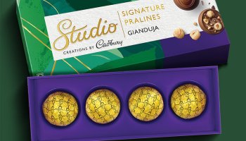 Cadbury Studio Signature Pralines Gianduja Hazelnut Chocolate Gift Pack Truffles(52 G)