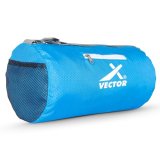 Vector X Attacker Polyester Gym Bag|Shoulder Bag|Sports Bag|Sports & Travel Bag|Duffle Bags For Men & Women|Exercise And Fitness|Blue| Capacity – 20 Liter
