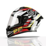 Tvs Racing Titan Series Full Face Helmet For Men | Premium Bike Helmets With Abs Shell, Uv Paint | Quick Release System | Aerodynamic Design | Dot & Isi Certified (Red, Xl)