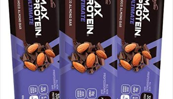 Ritebite Max Protein Ultimate Choco Almond 30G Protein Bars With 10G Fiber, Meal Replacement, Zero Added Sugar, No Cholesterol & Trans Fat, 100G (Pack Of 1)