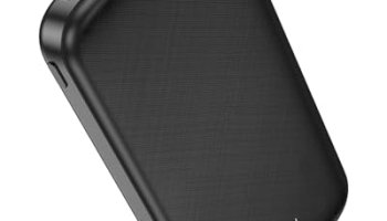 Dr Vaku® Cyrex 10000Mah Power Bank Portable Slim Design With Dual Usb Output Type-C Micro (Input & Output) Lithium Polymer Battery Compatible With Iphone, Samsung, Oneplus & All Smartphones- Black