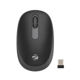 Zebronics Groot Wireless Mouse, Dual Mode (2.4Ghz + Bt), Upto 1600 Dpi, Silent Operation, 3 Buttons, Comfortable & Ergonomic, For Mac | Laptop | Computer, With 2 Years Warranty (Black)