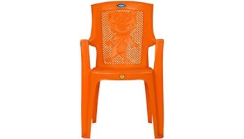 Prima Baby Plastic Chair 114 Strong Durable And Comfortable With Backrest For | Kids | Study | Play | For Home/School/Dining For 2 To 6 Years Age