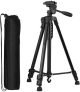 Jpz Bontech World’S First Choice 3366 Black Tripod Mobile Phone And Camera Stand With 360 Degree Horizontal & Vertical Rotating Head