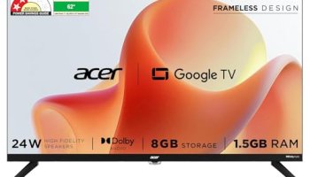 Acer 80 Cm (32 Inches) G Plus Series Hd Ready Led Smart Google Tv Ar32Hdggr2841Ad