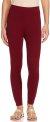 Andrey Ankle Length Ethnic Wear Legging(Maroon, Solid)