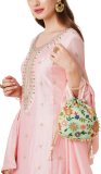 Lavie Jiya Floral Embriodered Womens Potli Potli
