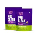 Yogabar Pro Clean Whey Protein Concentrate | Chocolate Flavour With Zero Calorie Sweetener | 25G Protein Per Serving | Proabsorb Blend | 907G Pack Of 2