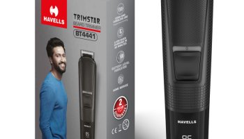 Havells Bt4441 Trimmer 120 Min  Runtime 9 Length Settings(Black)