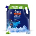 Fiama Men Body Wash Shower Gel Refreshing Pulse, 1.4L Body Wash Refill Pack For Men With Skin Conditioners & Sea Minerals For Moisturized Skin, Skin Friendly Ph, For All Skin Types