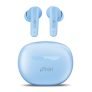 Ptron Bassbuds Astra In-Ear Tws Earbuds W/Stereo Sound, 34Hrs Playtime, Stereo Calls, Custom Eq, Mobile App, Btv5.3 Headphones, Touch Control, Voice Assistant, Type C Charging & Ipx4 (Light Blue)