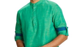 Amazon Brand – Symbol Men’S Kurtas (Sy-A22-Mna-Etk-13_Green / Blue_Xl)