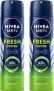 Nivea Fresh Power Deo Spray, 48H Derma Odour Protection With Citrus, Musk, Spice Body Spray  –  For Men(300 Ml, Pack Of 2)
