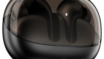 Boat 2025 Launch Airdopes Plus 311,Glass Design,Enx Tech,50 H Battery, Fast Charge, Stream Ad Free Music Via App Support, Bluetooth Earbuds, Tws Ear Buds Wireless Earphones With Mic (Charcoal Black)