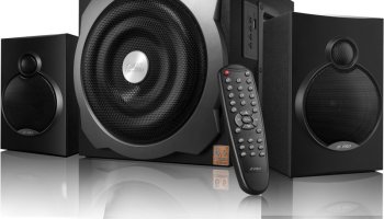 F&D A521X 104 W Bluetooth Home Theatre(Black, 2.1 Channel)