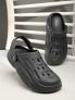 Action Cool-1001 Trendy Comfortable Lightweight Breathable Casual Slip-On Men Sandals(Black , 10)