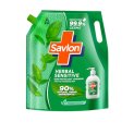 Savlon Herbal Sensitive Germ Protection Liquid Handwash Refill Pouch, 1.35L | Ph Balanced Formula