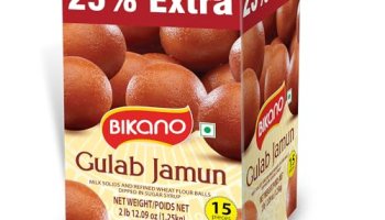 Bikano Gulab Jamun 1.25Kg | Soft & Juicy Traditional Indian Sweets | Ready-To-Eat Dessert For Every Occasion | Perfect For Home, Gifting & Celebrations