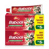 Dabur Babool Ayurvedic Toothpaste -700G (350G X 2) | For Strong Teeth & Healthy Gums | Helps In Cavity Protection, Fresh Breathe | All Round Protection