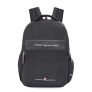 Tommy Hilfiger Joshua Polyester Unisex 15 Inch Laptop Backpack – Black | 21 Ltr Capacity| Padded & Adjustable Strap | Water Resistant | 3 Compartment | Water Bottle Holder | Usb Cable Holder Pocket