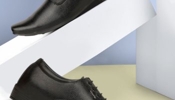 Bata Bata Men’S Black Derby Shoes | Classic Formal Footwear | Durable & Comfortable Derby For Men(Black , 7)