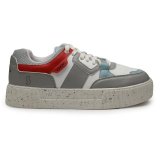 Solethreads Rogue Sneakers For Women |Retro Design|Comfortable|Chunky Streetwear Fashion Shoes| Stylish| Anti-Skid|Tendy|Running|Workout|Walking Shoes Women|Red|Uk 5